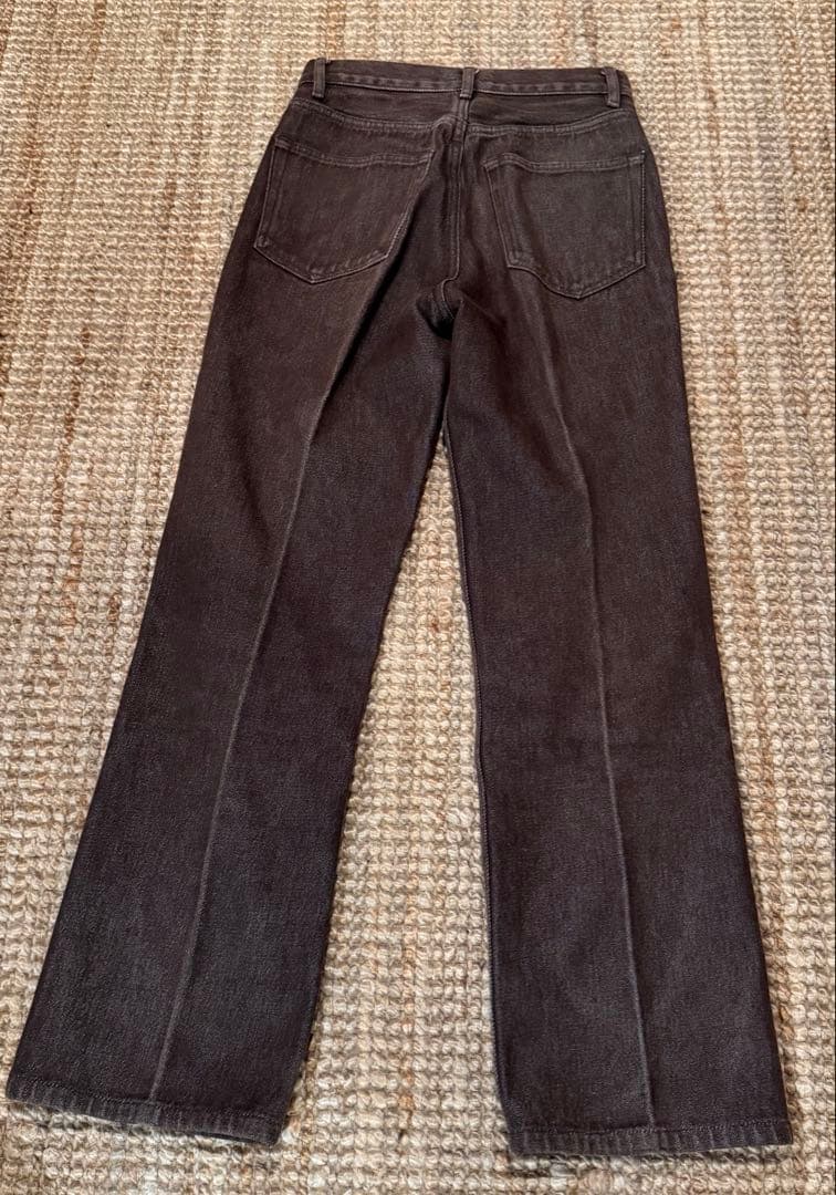 AURALEE オーラリー　24 ハードツイストデニムパンツ