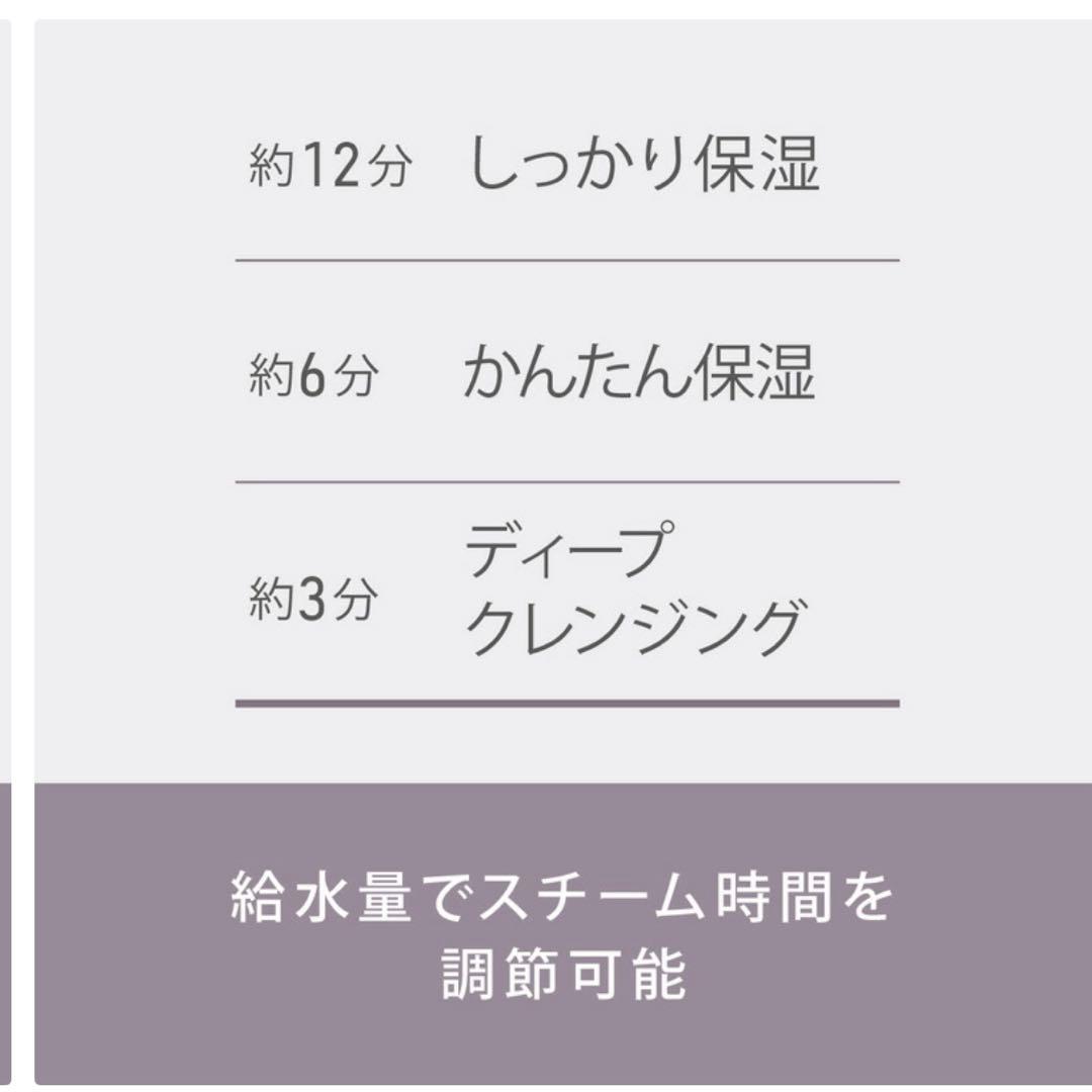 Panasonic スチーマー ナノケア EH-SA70-H ナノサイズ