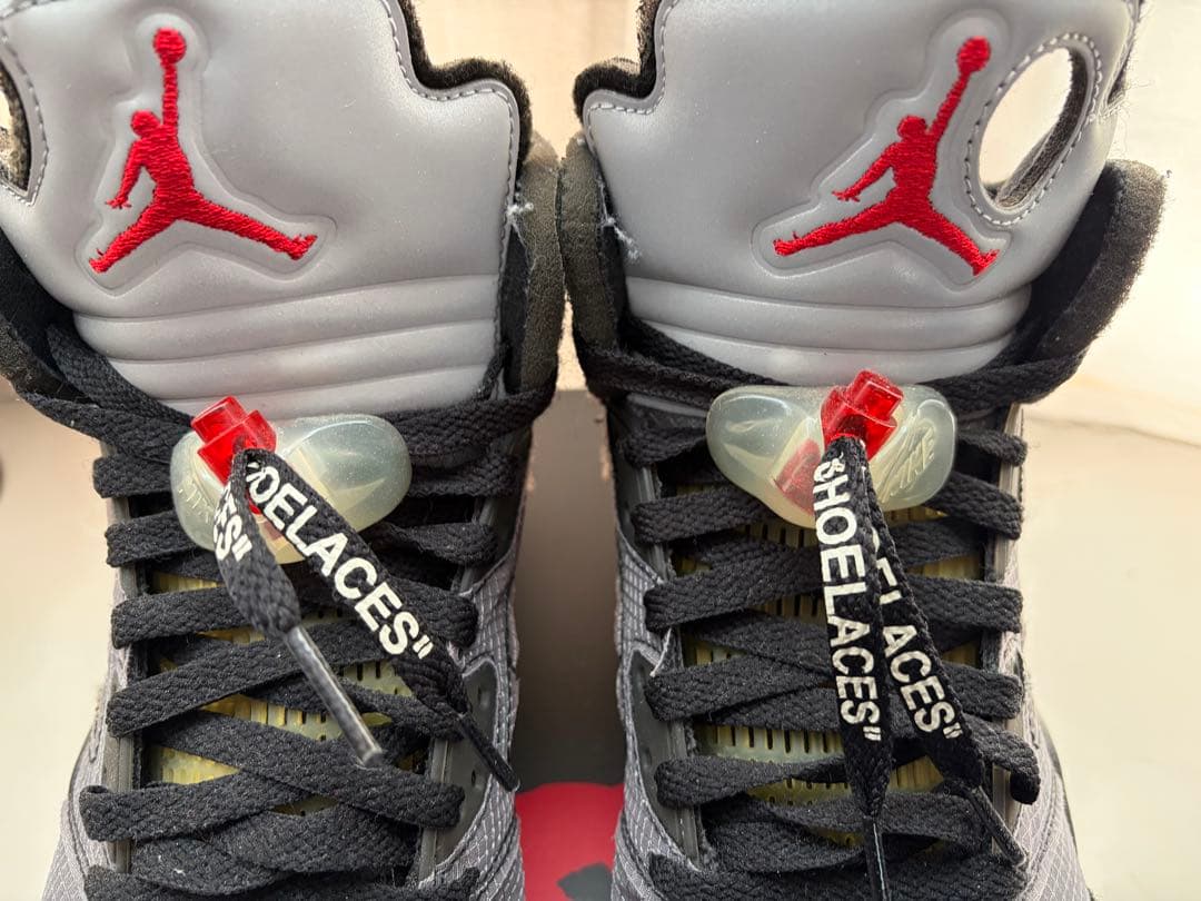 NIKE off-white JORDAN 5 ナイキ　エア　ジョーダン