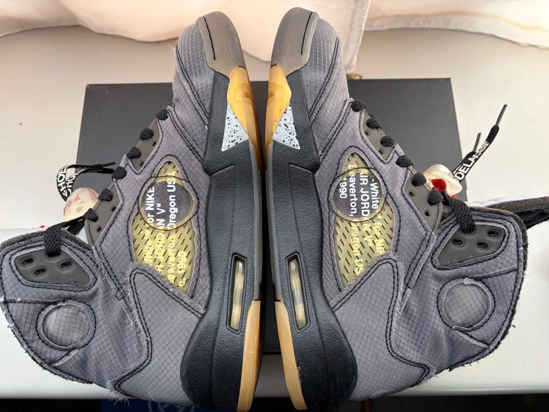 NIKE off-white JORDAN 5 ナイキ　エア　ジョーダン