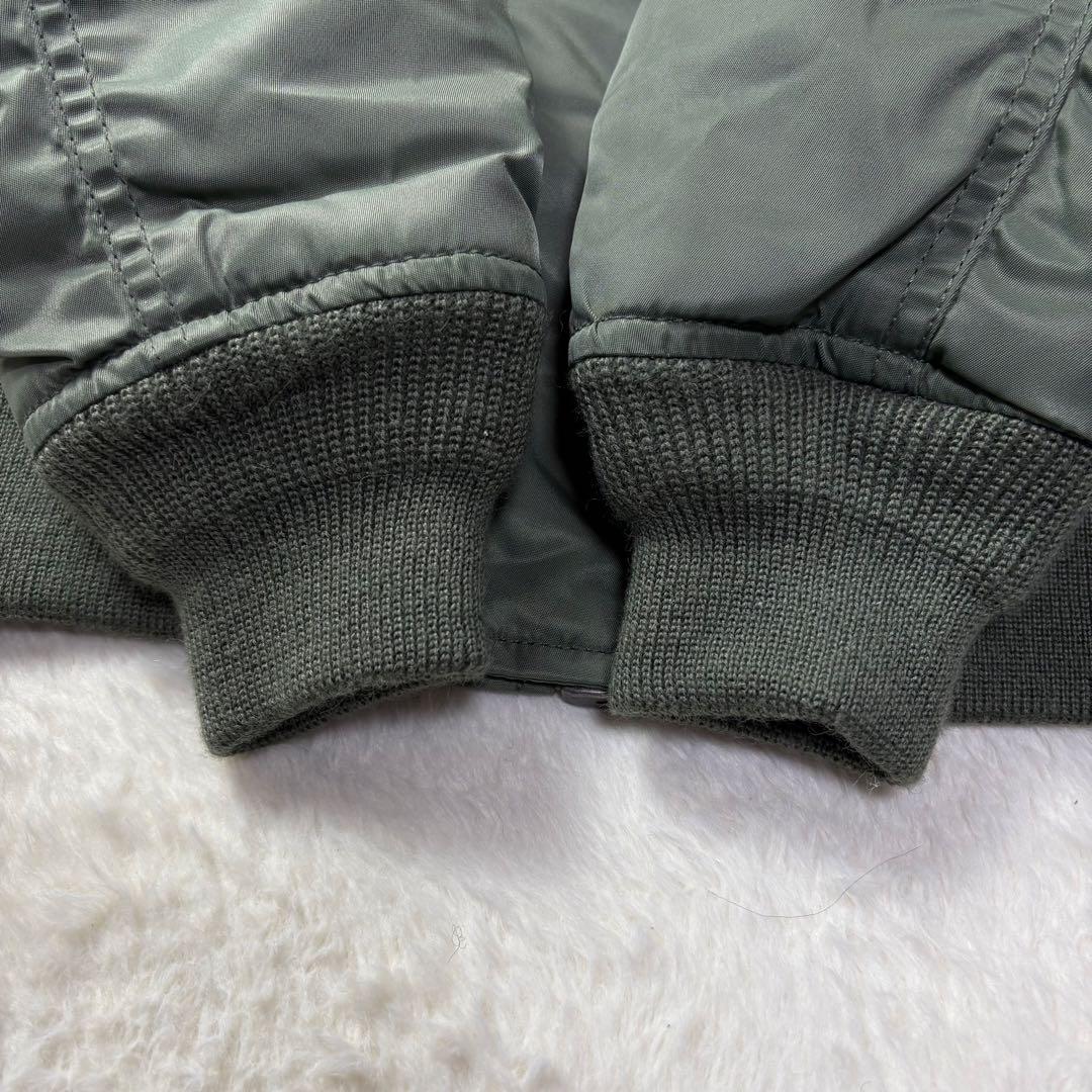 美品 avirex N-2B 短丈 フライトジャケット ファー 取り外し可能