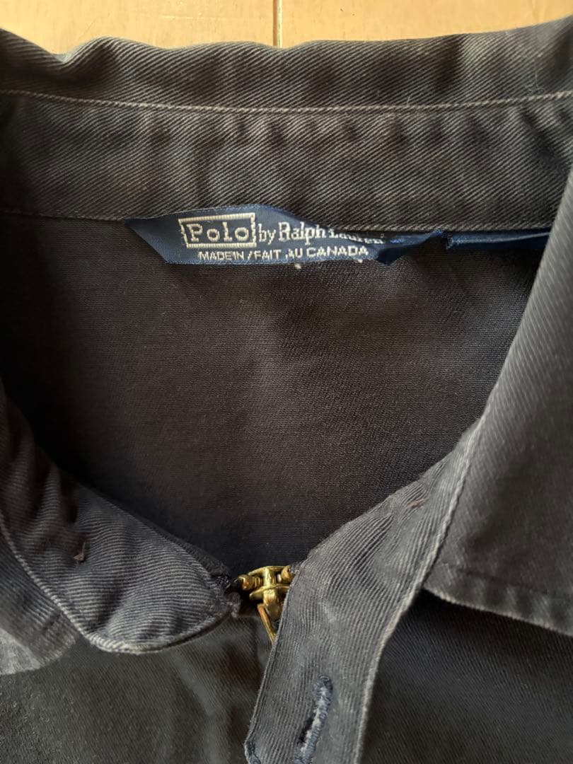 ラルフローレン スウィングトップ ジップ ドリズラー ジャケット ネイビー