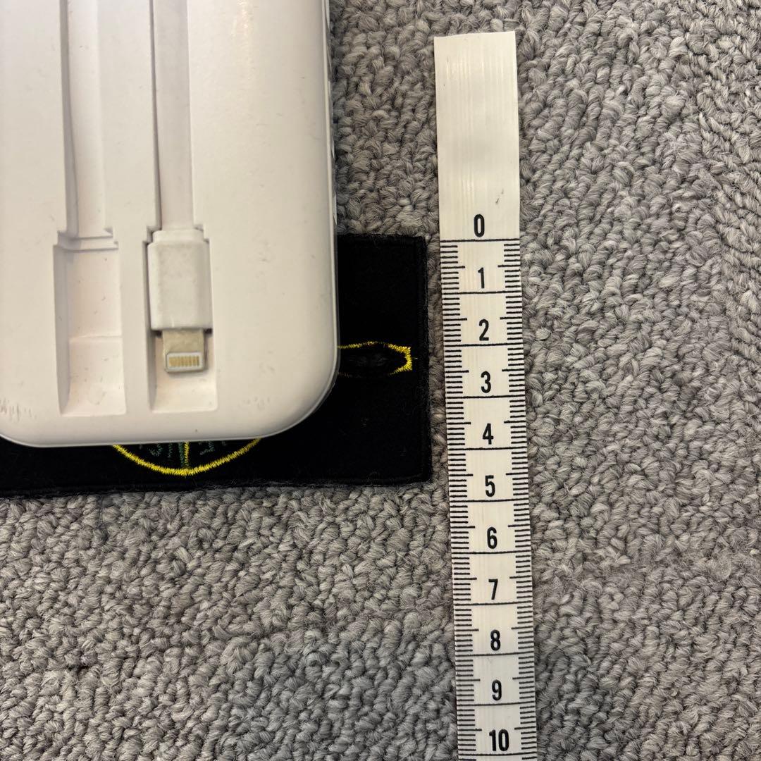 Stone  ホワイト 長袖トレーナー