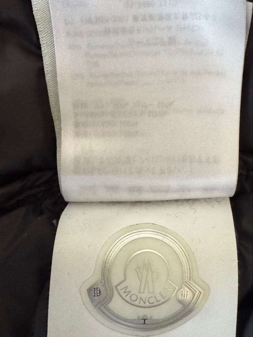 モンクレール　ダウンジャケット　サイズ0 ブラック