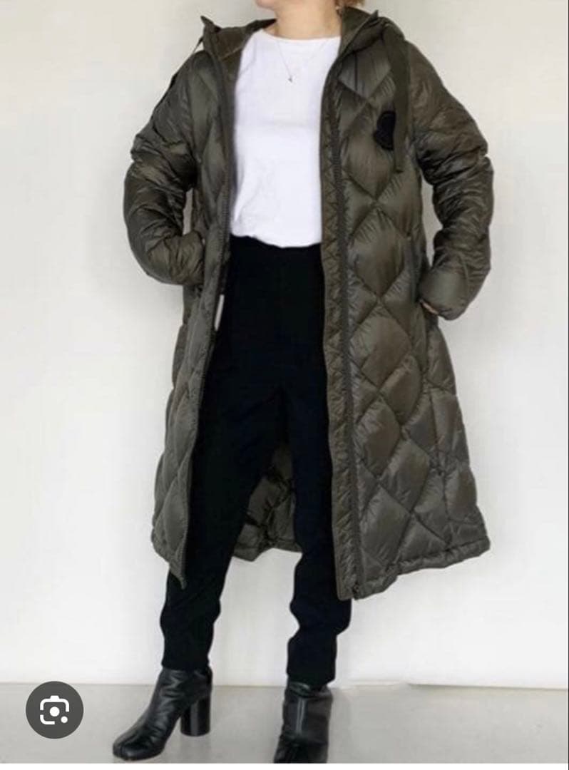 モンクレール　ダウンジャケット　サイズ0 ブラック