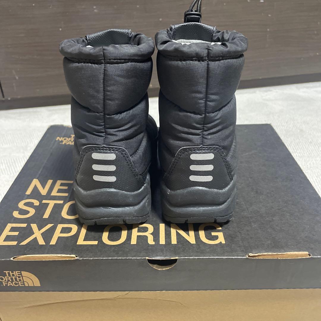 【美品】ザ　ノースフェイス　ヌプシブーツ　キッズ17センチ　非売品消臭剤セット