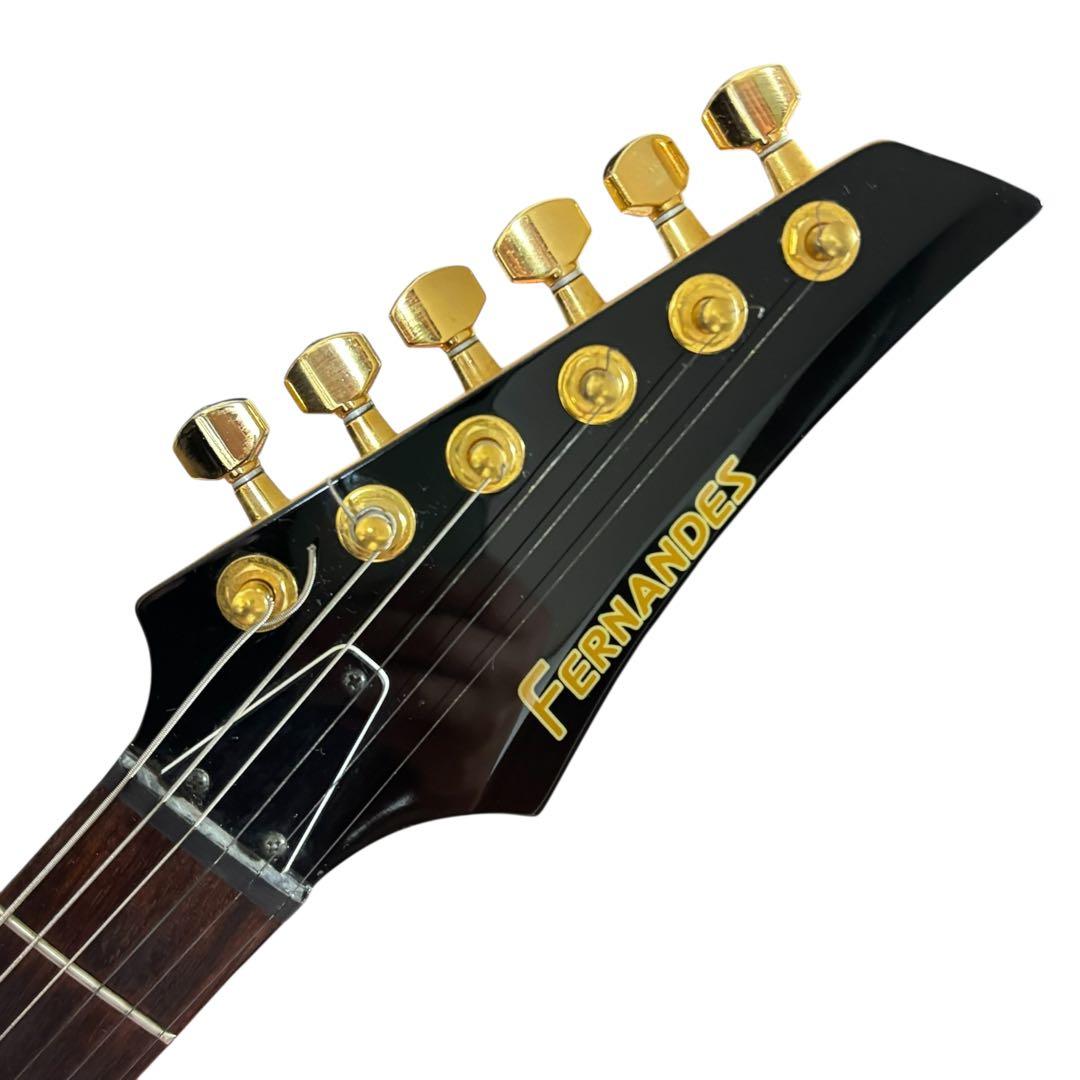 FERNANDES FGZ-400 キルトメイプル レッド エレキギター