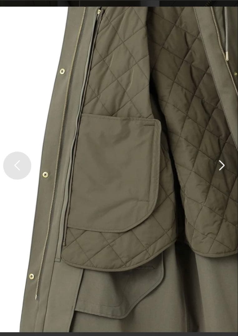 【新品未使用品】 23区 ライナー付き マルチウェイアウター 38