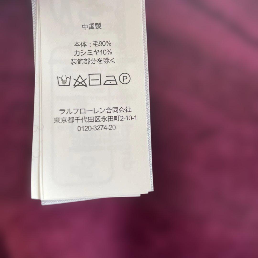 Ralph Lauren カシミアケーブルニットセーター M