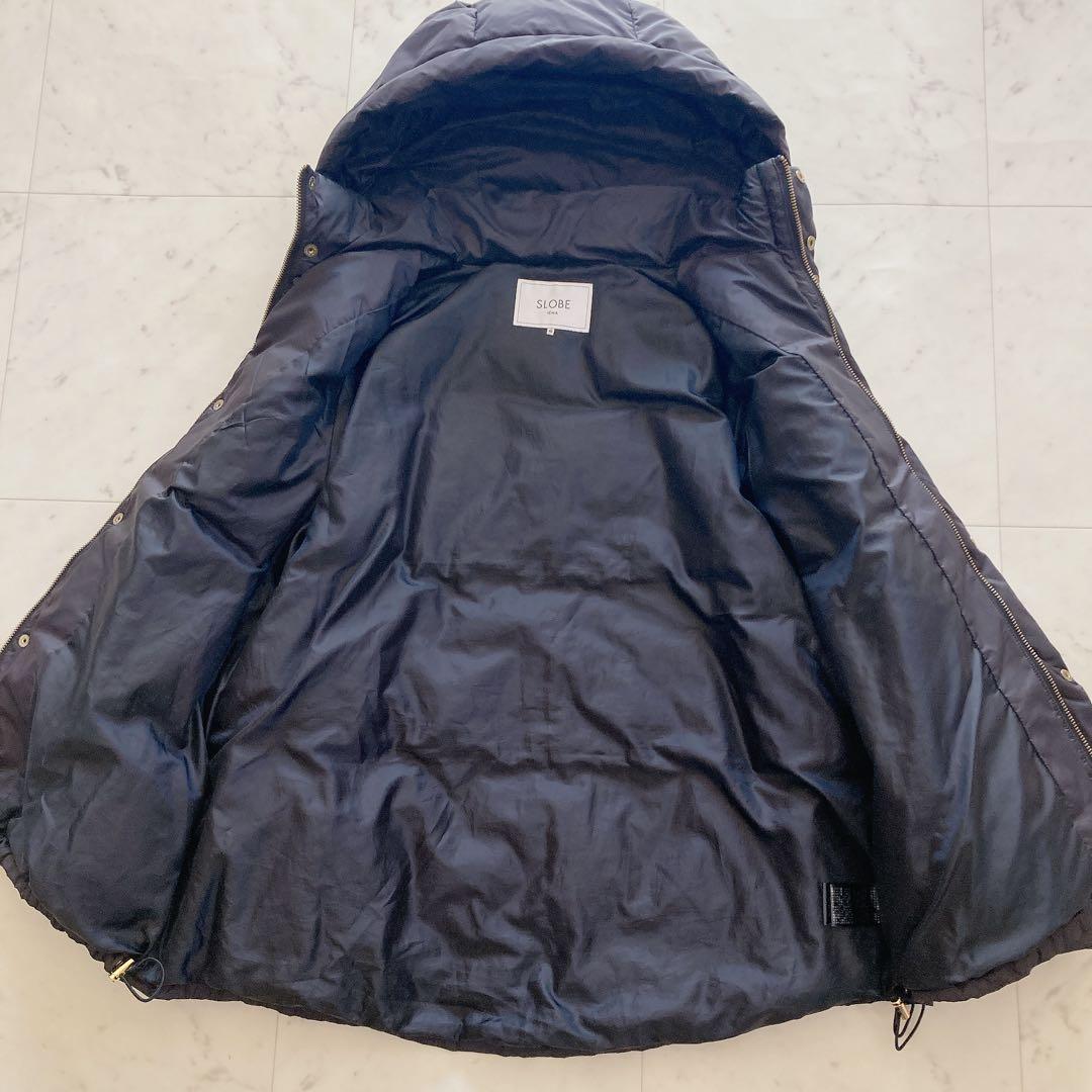 美品　スローブイエナ　ショートダウンコート　ダウンジャケット　38 ブラック