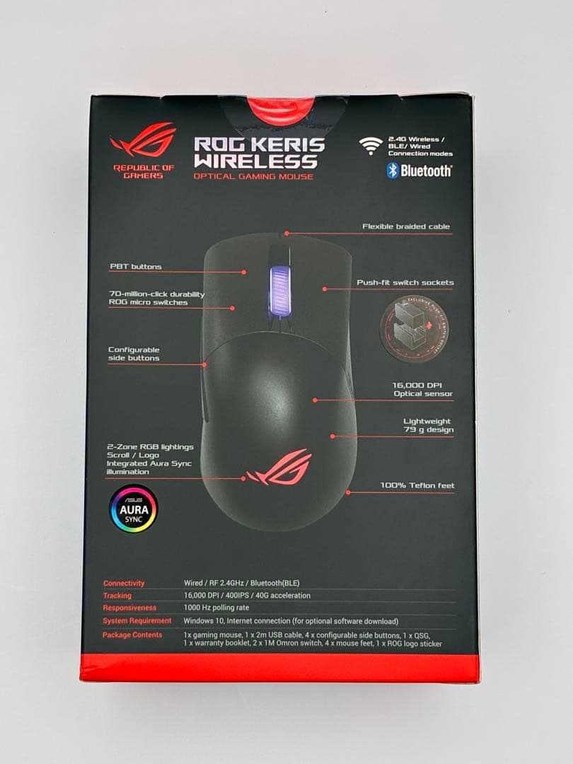 【早い者勝ち】新品 ASUS ROG Keris Wireless P513