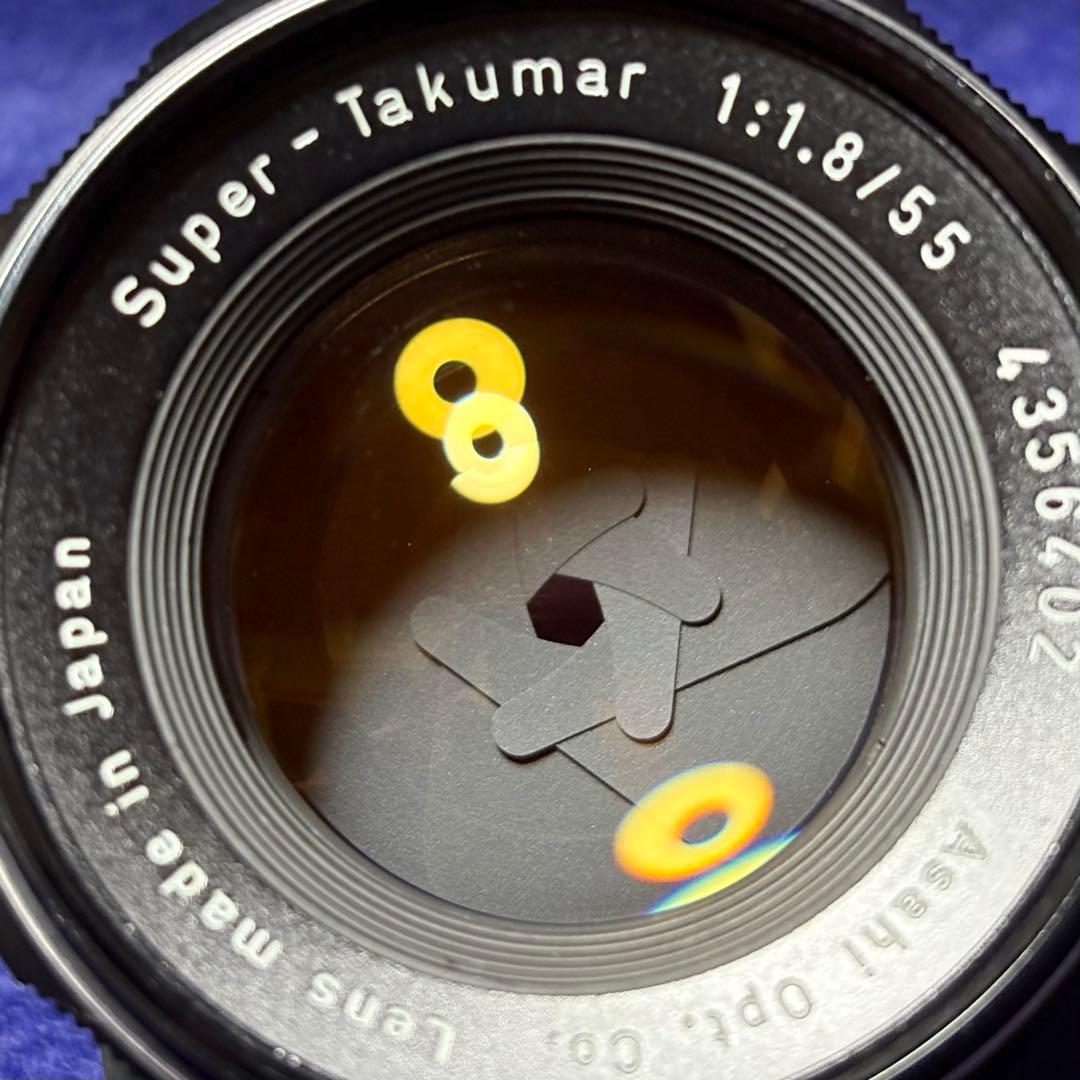 PENTAX Super Takumar 55mm f1.8 後期型 12223