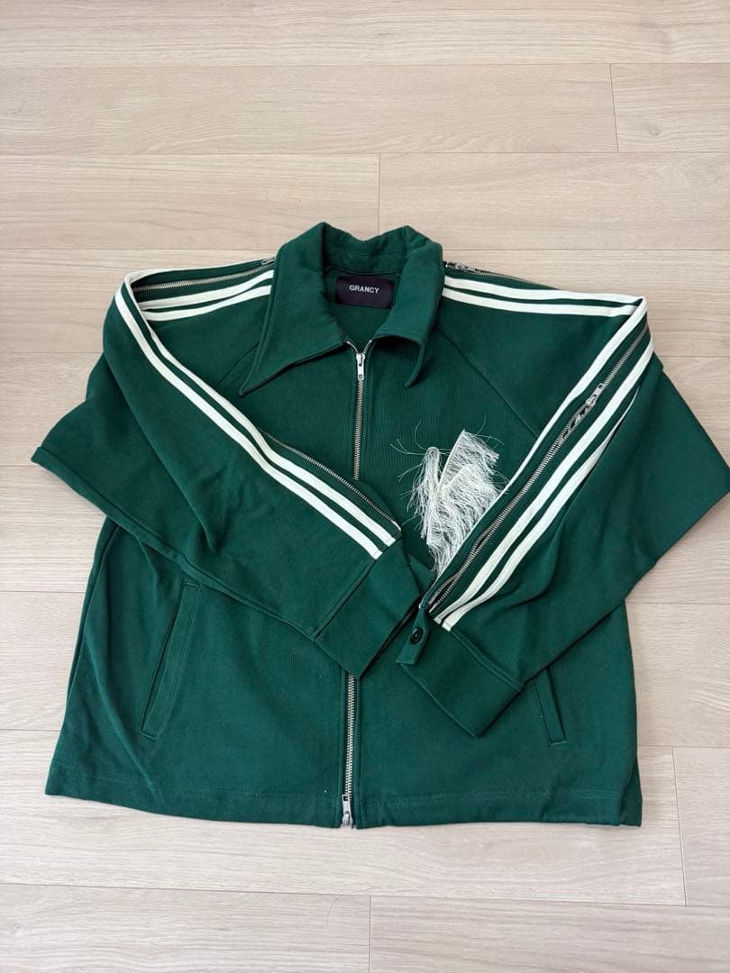 Grancy トラック ジャージ グリーンSサイズ　セットアップ