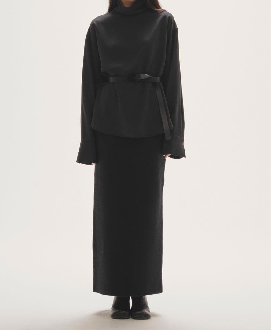 【完売品・タグ付き】todayful puffy knit skirt