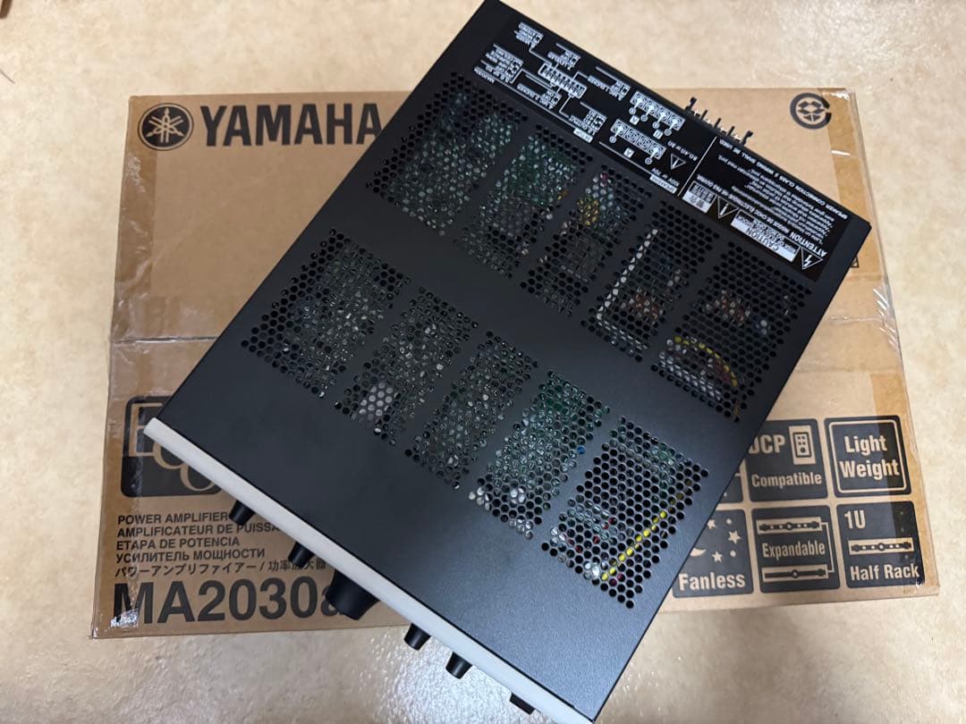 YAMAHA パワーアンプ　MA2030a 元箱　取説有　美品