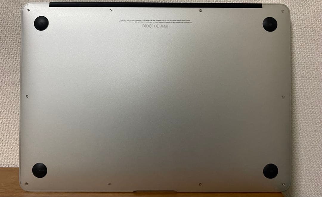 【箱なし】Apple MacBook Air シルバー A1466