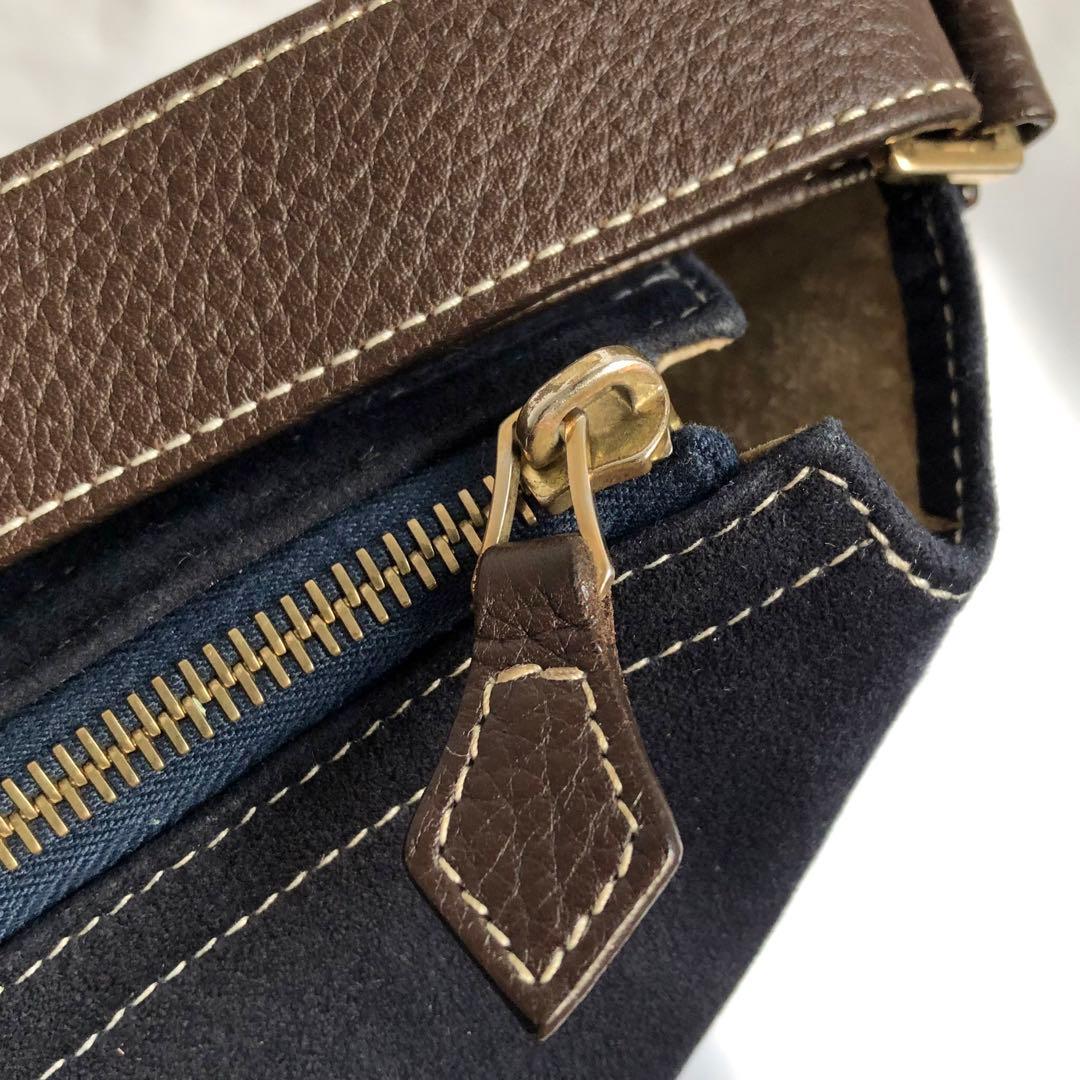 Cisei シセイ 2WAY スウェード スエード 本革 ショルダー トート