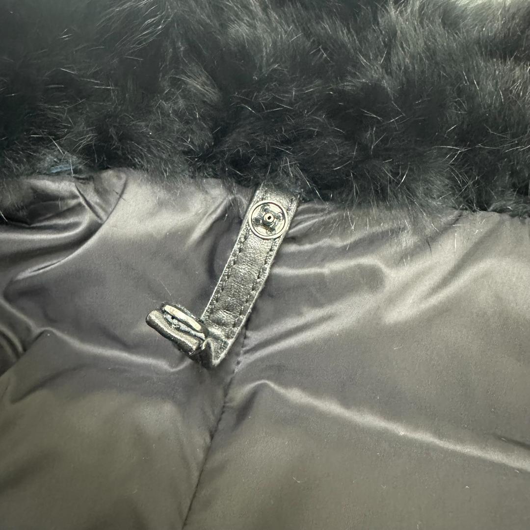 【極美品】ソークロース レザージャケット ファー付ダウンベストセット S 黒