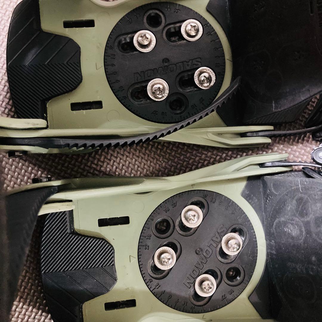 SALOMON RHYTHM スノーボードビンディング　Mサイズ