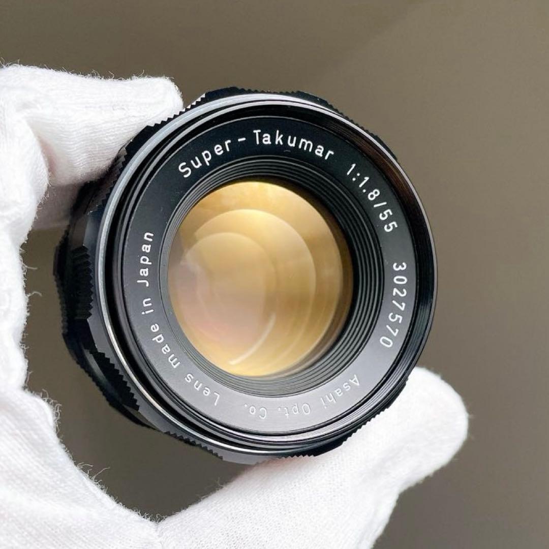 【外観美品】 Super Takumar 55mm f1.8 整備済 ｍ42