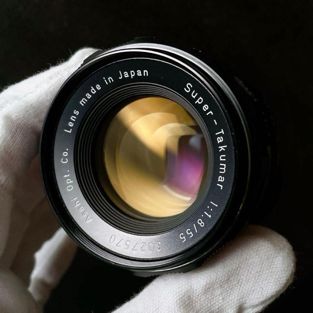 【外観美品】 Super Takumar 55mm f1.8 整備済 ｍ42