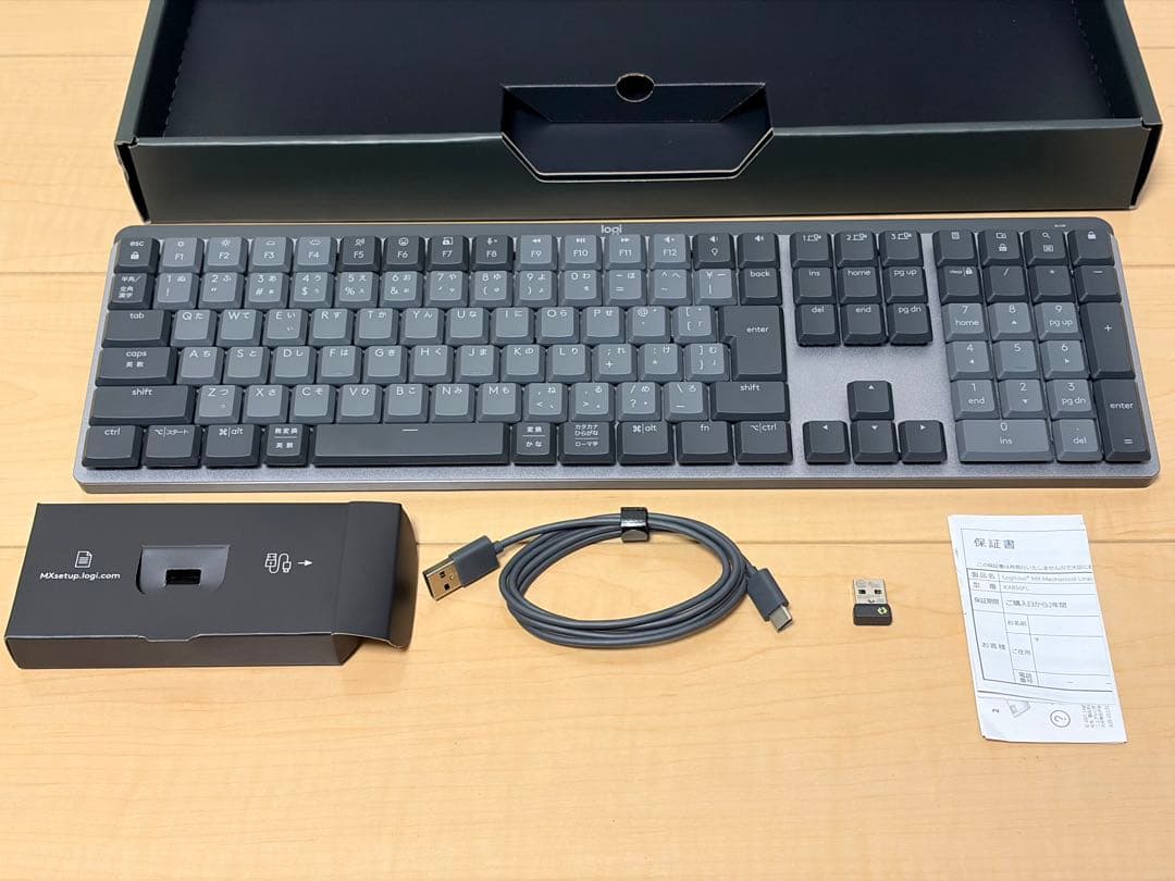 【極美品】ロジクールMX Mechanical リニア KX850FL 日本語