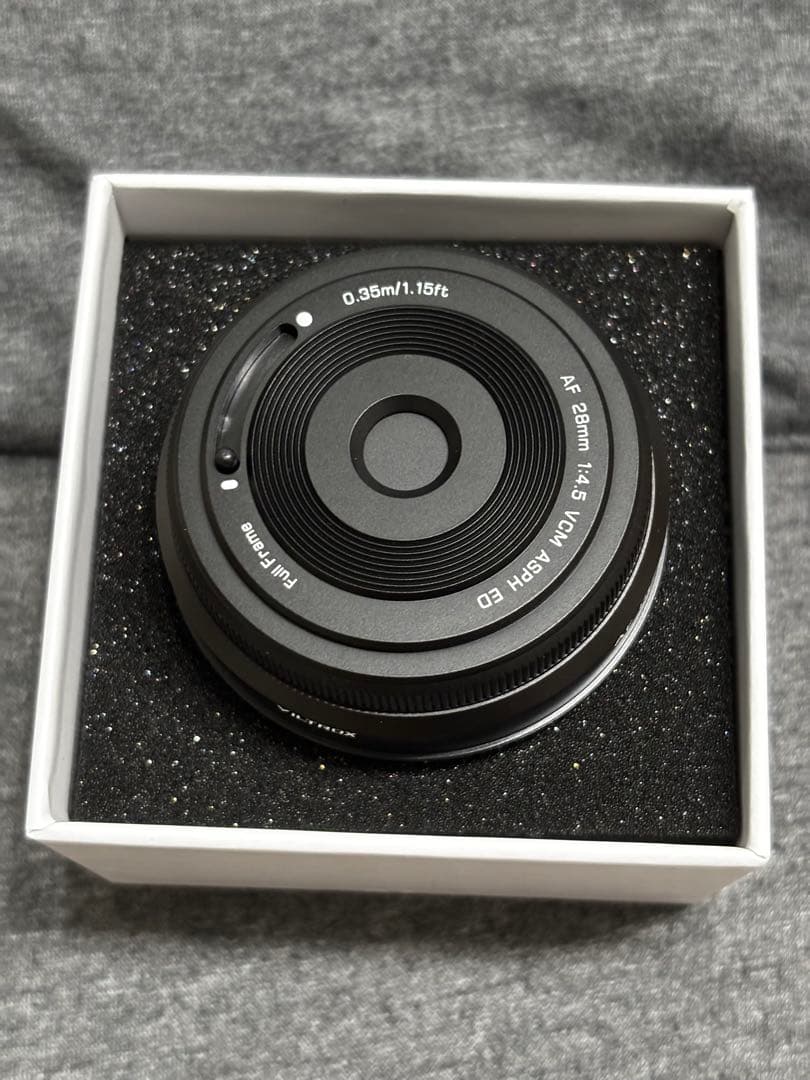 VILTROX AF 28mm F4.5 Zマウント 単焦点レンズ