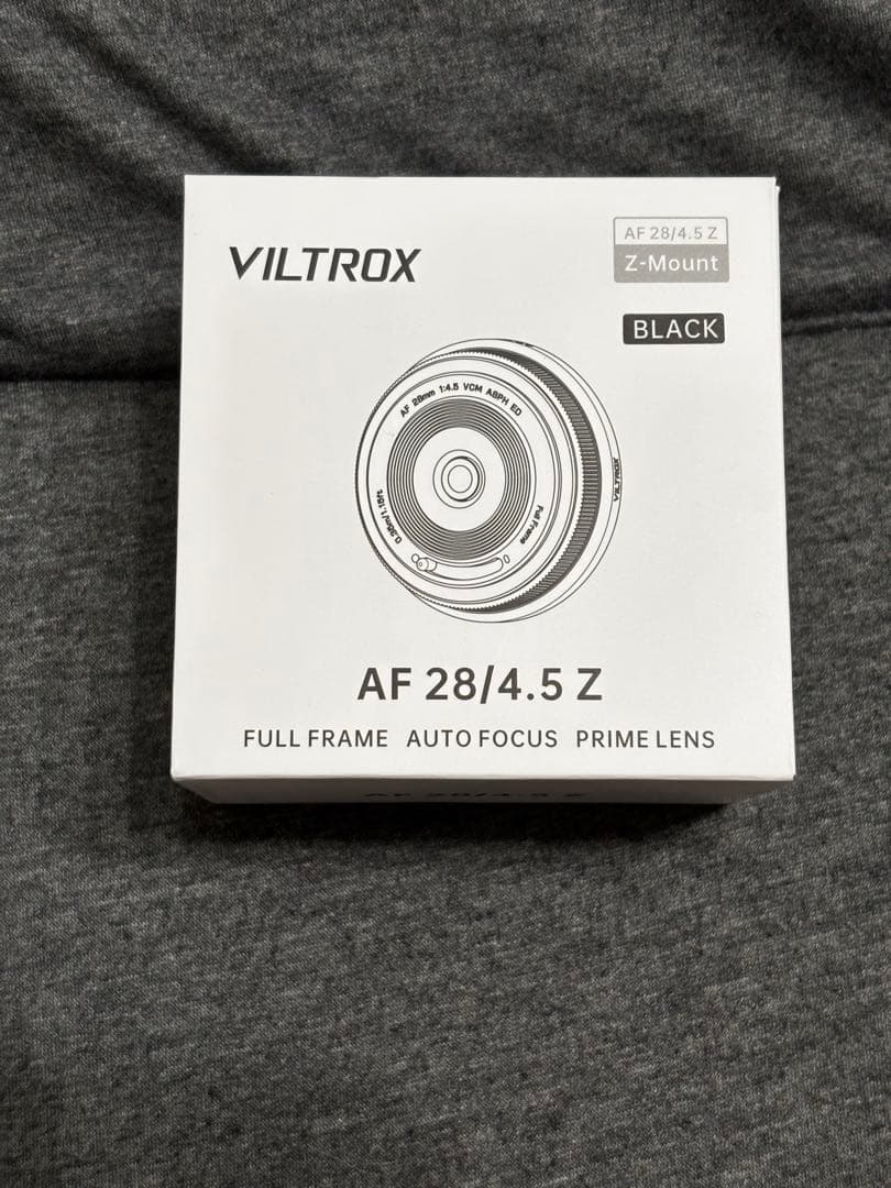 VILTROX AF 28mm F4.5 Zマウント 単焦点レンズ