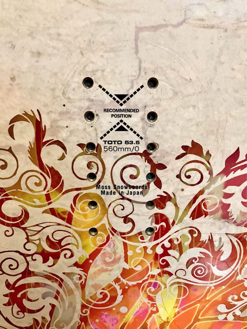 スノーボード MOSS TOTO 153.5 15-16