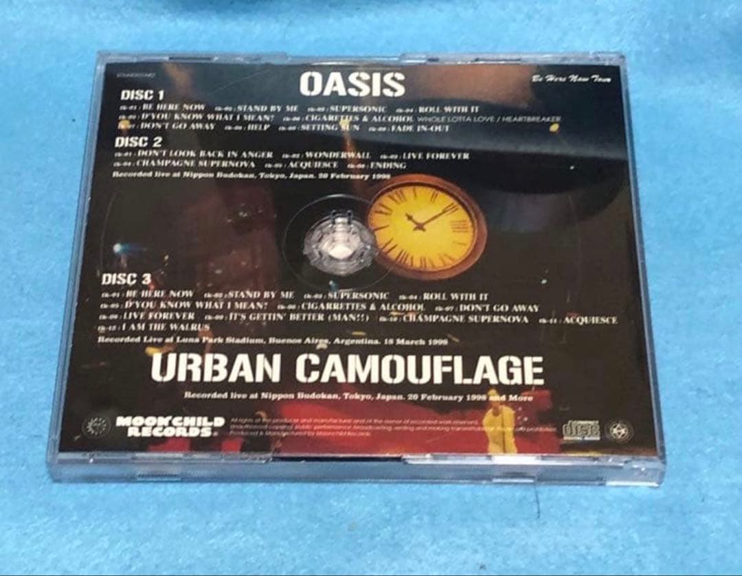 【oasis】　LIVE CD 10枚セット