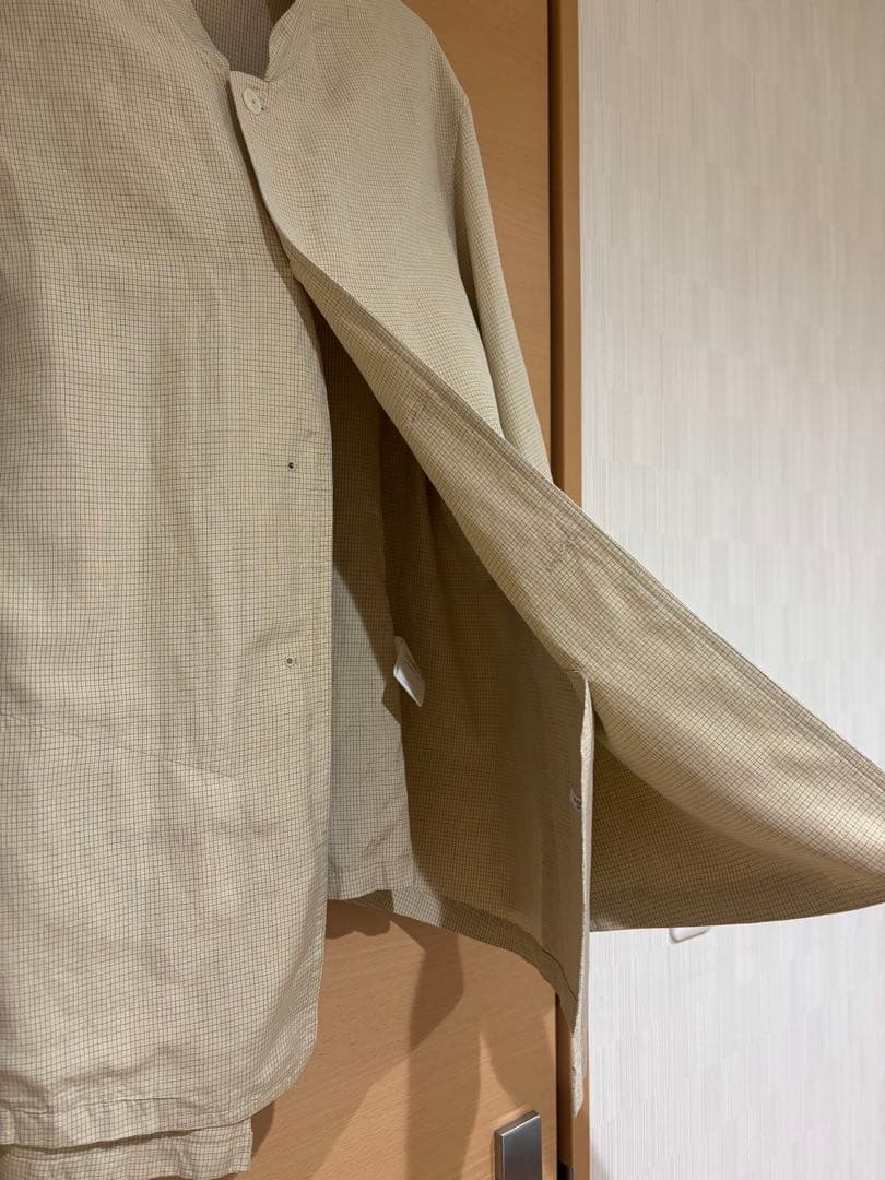 MAATE & SONS チェック柄長袖シャツ