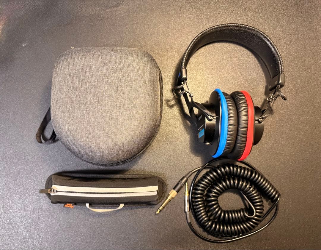 SONY MDR-7506 定番スタジオモニターヘッドホン カスタム 着脱化