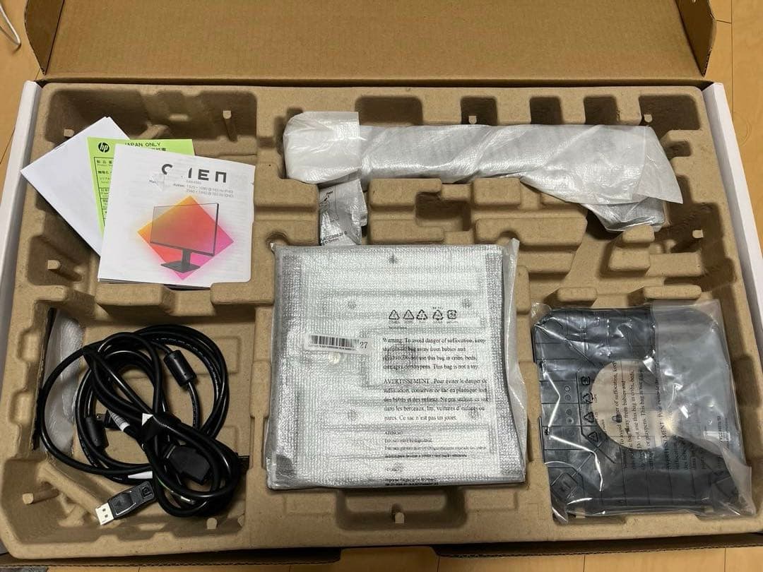 OMEN 27q モニター 27インチ 本体