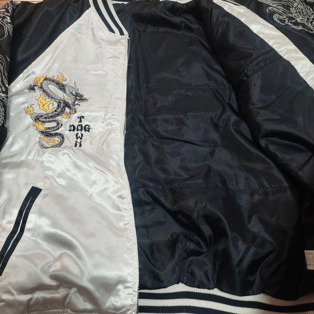 Suyasuya様DOG TOWN 　スカジャン　黒龍