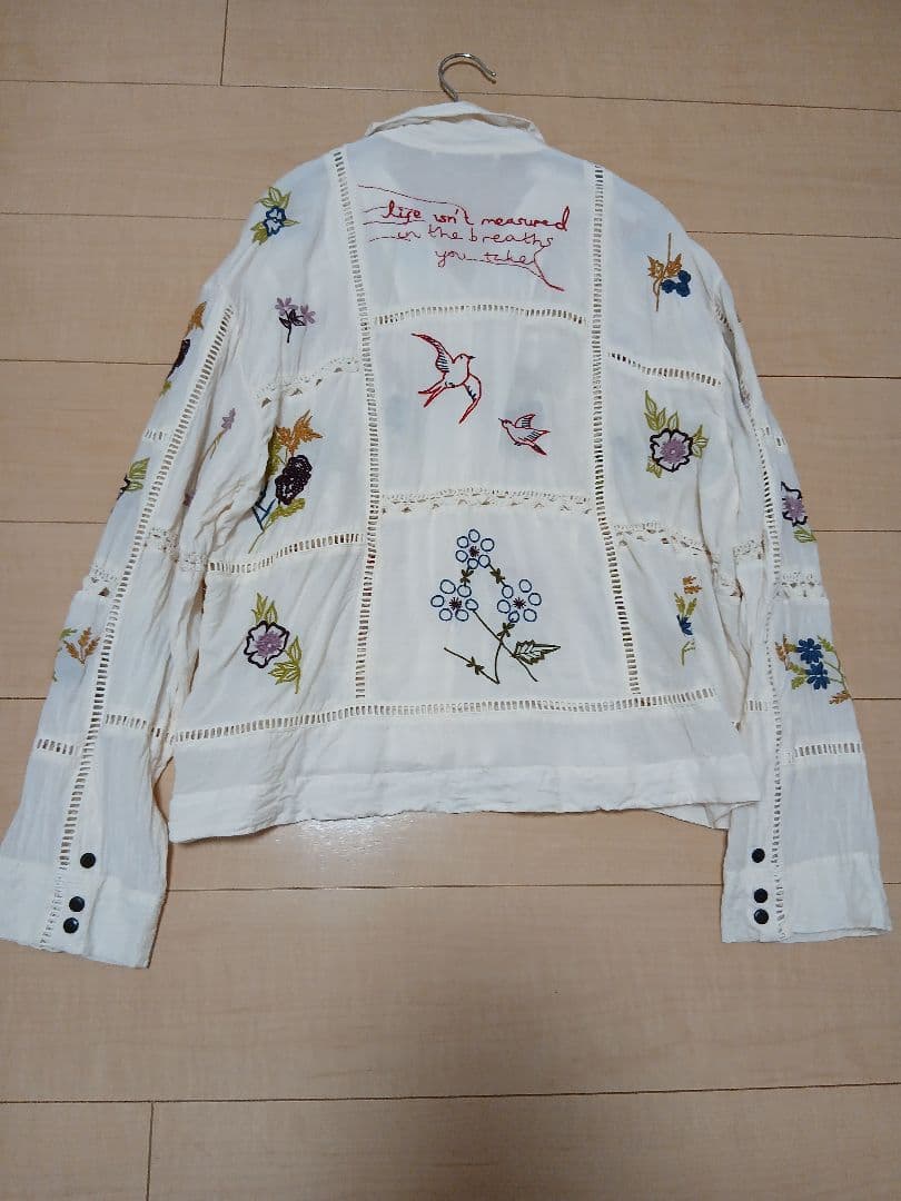 トップス todayful embroidery patchwork shirts