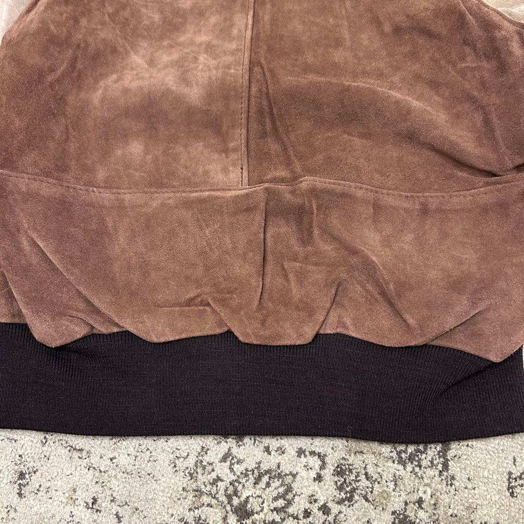 SCHOTT 70s IDEAL ロゴ刺繍 スエード 40 米国製　スタジャン