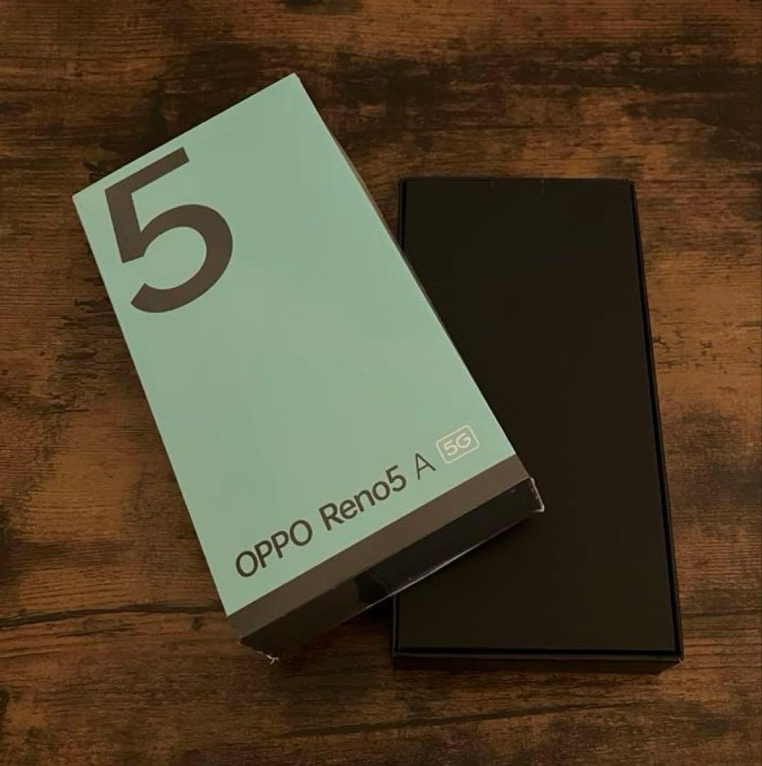 OPPO Reno5 A 5G アイスブルー 6GB/128GB 初期化済 美品