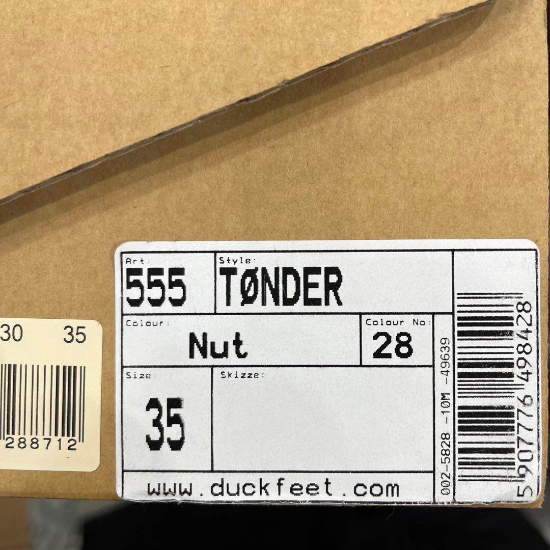 ダンスク(ダックフィート)555ＮＵＴ35 新品定価¥42900