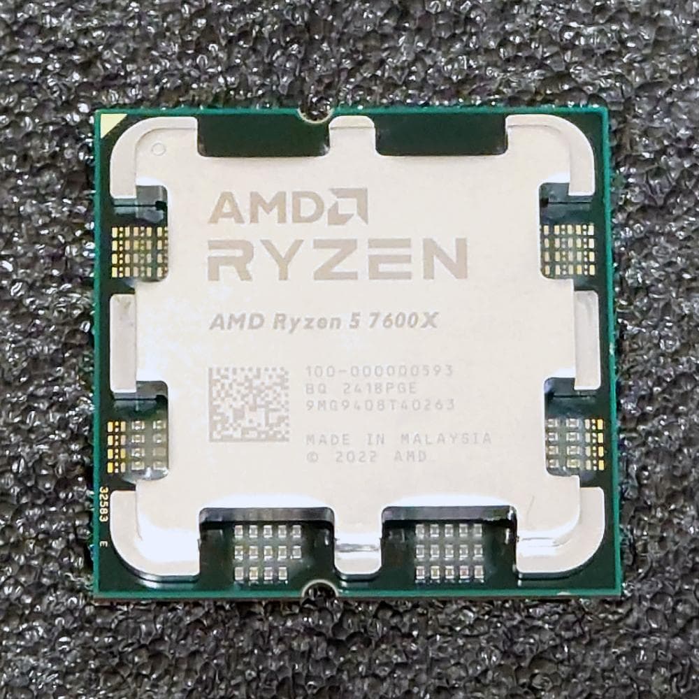 t*t様 ジャンク扱い　AMD Ryzen 5 7600X CPU