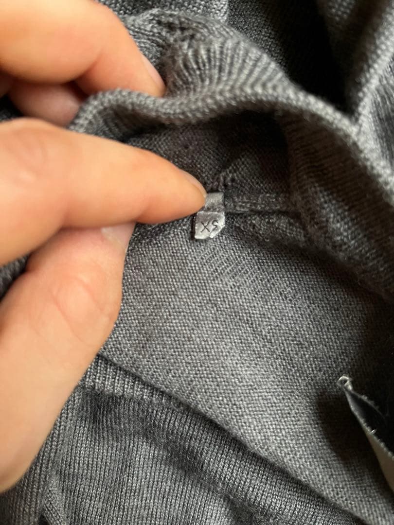 ディオールオム エディスリマン Vネック ニット XS 07SS 07AW