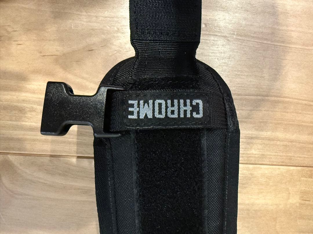 CHROME KADET SLING BAG 黒　カデット　オーガナイザー付き