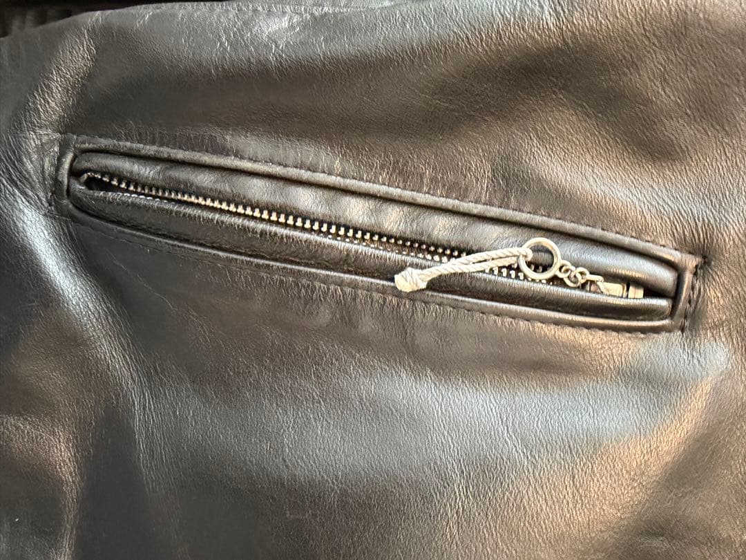 schott 643 シングルライダースジャケット 40