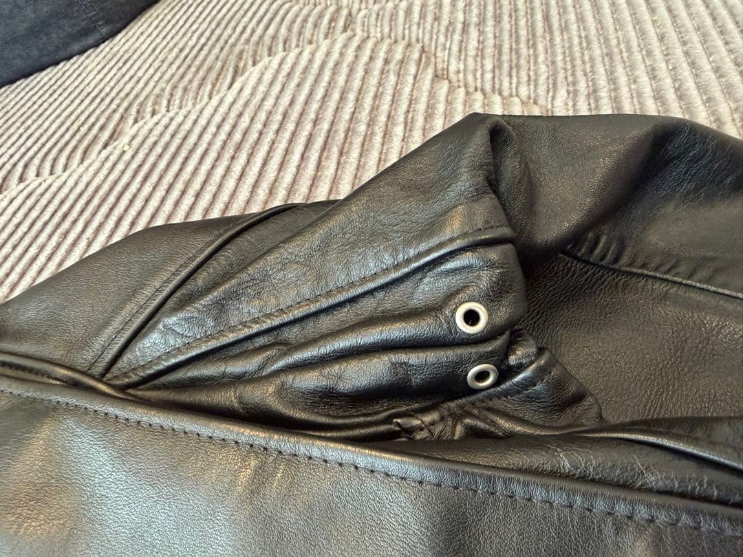 schott 643 シングルライダースジャケット 40