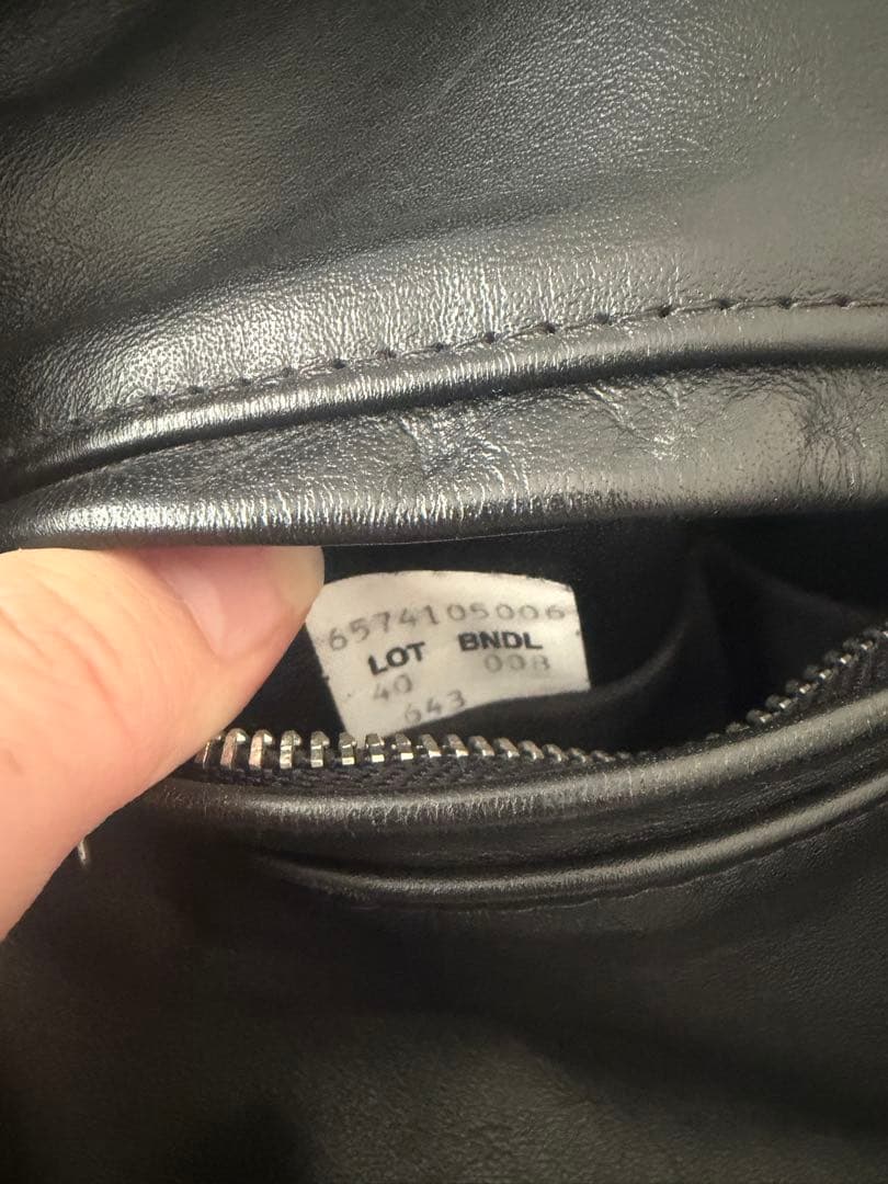 schott 643 シングルライダースジャケット 40