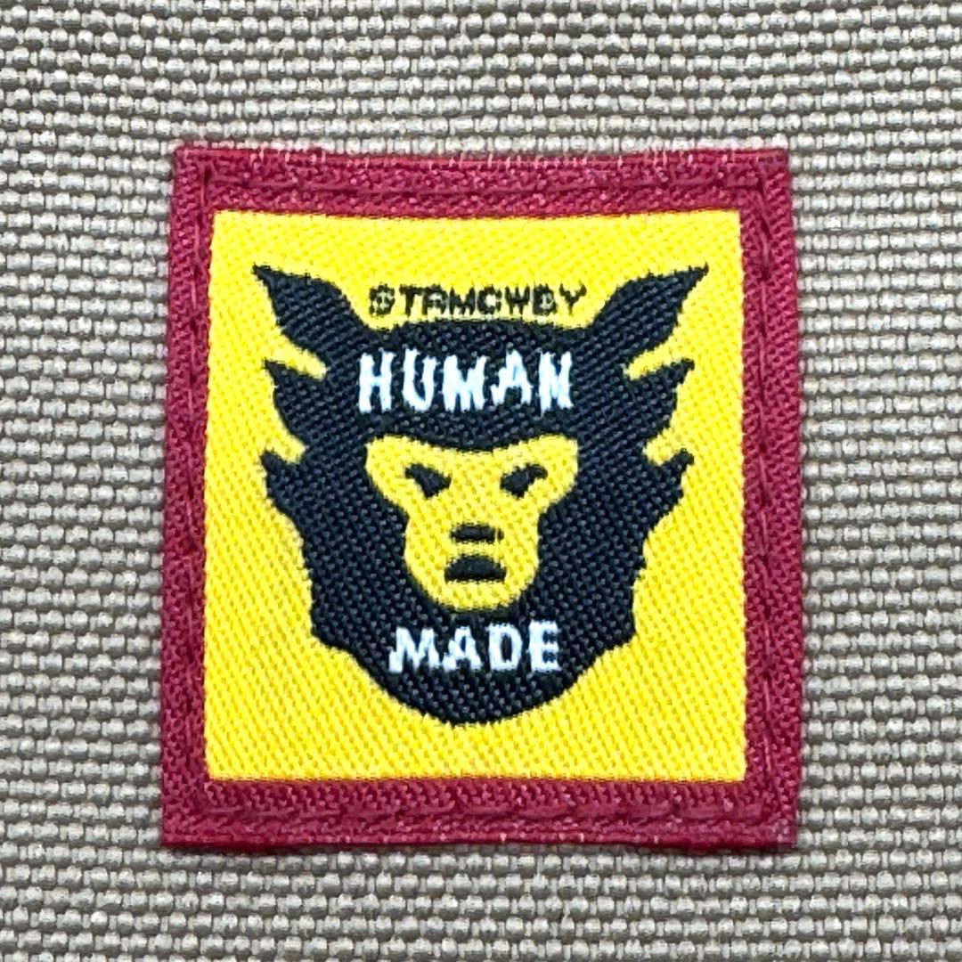 ヒューマンメイド　ガールズドントクライ　メッセンジャーバッグ ベージュ　中古良品