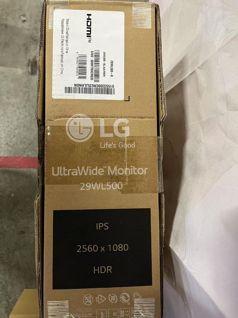 未開封 LG モニター ディスプレイ 29WL500-B 29インチ 21:9