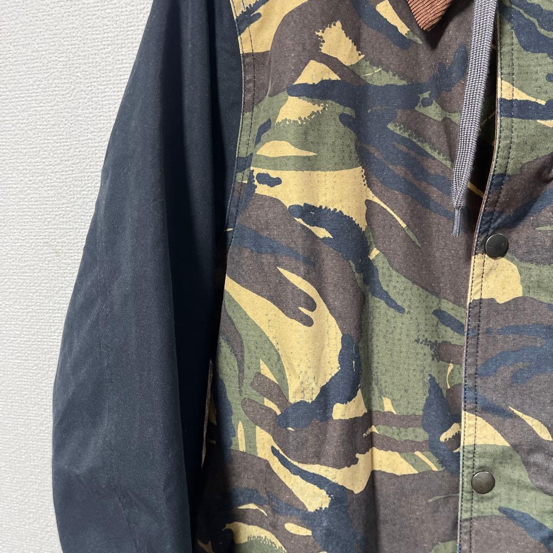 BURTON バートン スノボーウェア 迷彩 フード取外可能 S