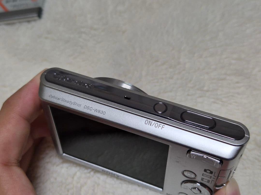 「動作確認済み✨️」SONY DSC-W830 バッテリー付き✨️