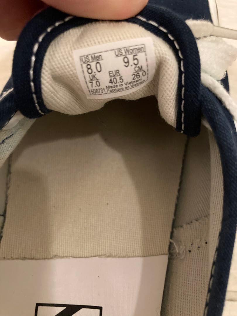 VANS オーセンティック アナハイム　ドレスブルー