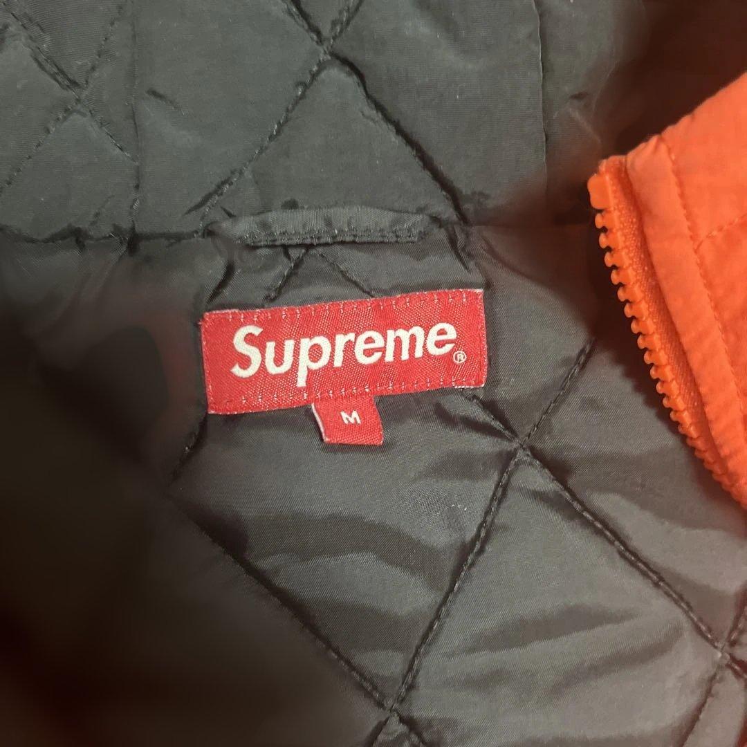 Supreme オレンジ ナイロンジャケット　ダウンジャケット